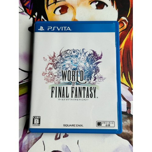 Jaquette jeu World of Final Fantasy - PS Vita - Version Japonaise