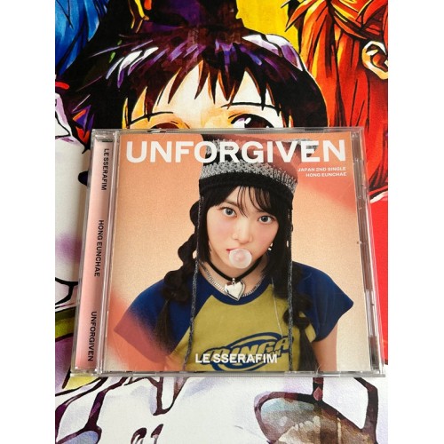 Jaquette Le SSerafim : UnforGiven Member Edition HonG Eunchae - CD - Version Japonaise
