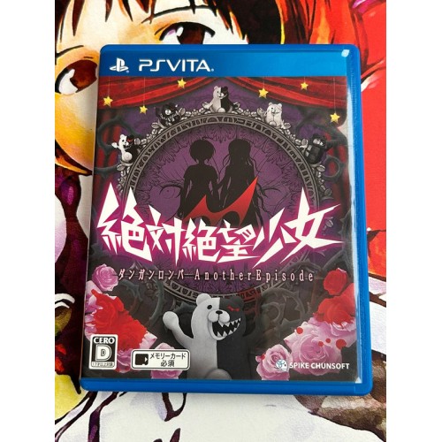 Jaquette jeu Zettai Zetsubou Shoujo Dangan Ronpa Another Episode - PS Vita - Version Japonaise
