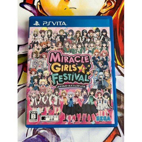 Jaquette jeu Miracle Girls Festival - PS Vita - Version Japonaise