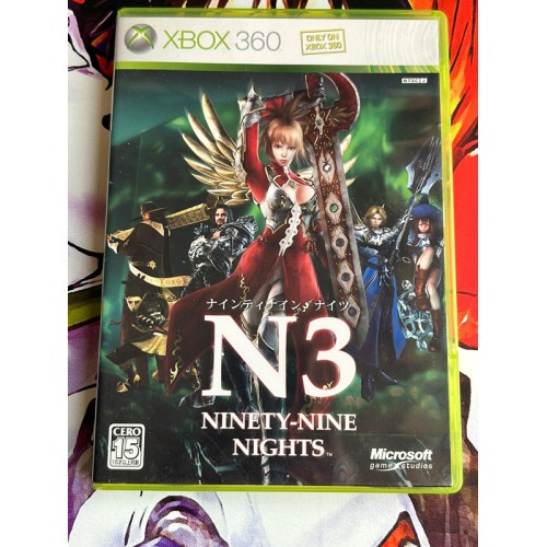 Jaquette jeu Ninety-Nine Nights - Xbox 360 - Version Japonaise