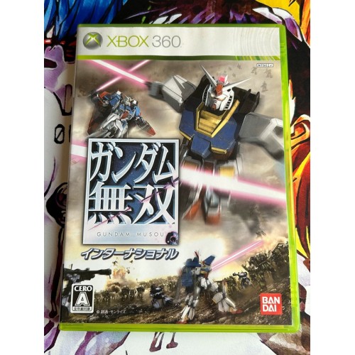 Jaquette jeu Dynasty Warriors Gundam International - Xbox 360 - Version Japonaise