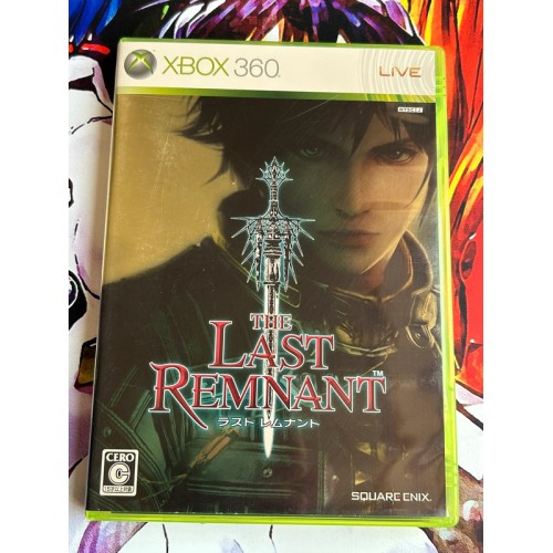 Jaquette jeu The Last Remnant - Xbox 360 - Version Japonaise