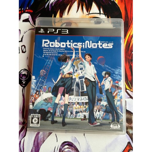 Jaquette jeu Robotics Notes - PS3 - Version Japonaise Jaquette jeu Robotics Notes - PS3 - Version Japonaise