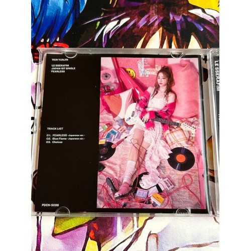 Fearless Edition Limitée Huh Yunjin Le Sserafim - CD