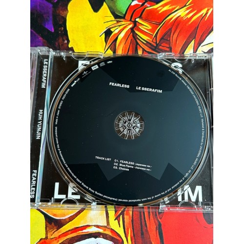 Fearless Edition Limitée Huh Yunjin Le Sserafim - CD