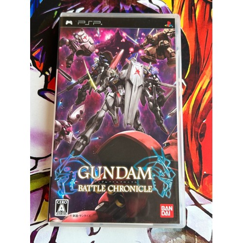 Jaquette jeu Gundam Battle Chronicle - PSP - Version Japonaise