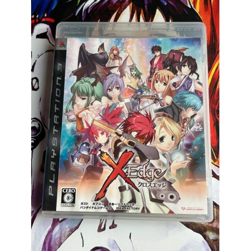 Jaquette jeu X Edge / Cross Edge - PS3 - Version Japonaise