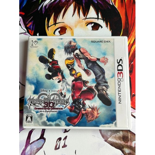 Jaquette jeu Kingdom Hearts 3D dream drop distance - 3DS - Version Japonaise