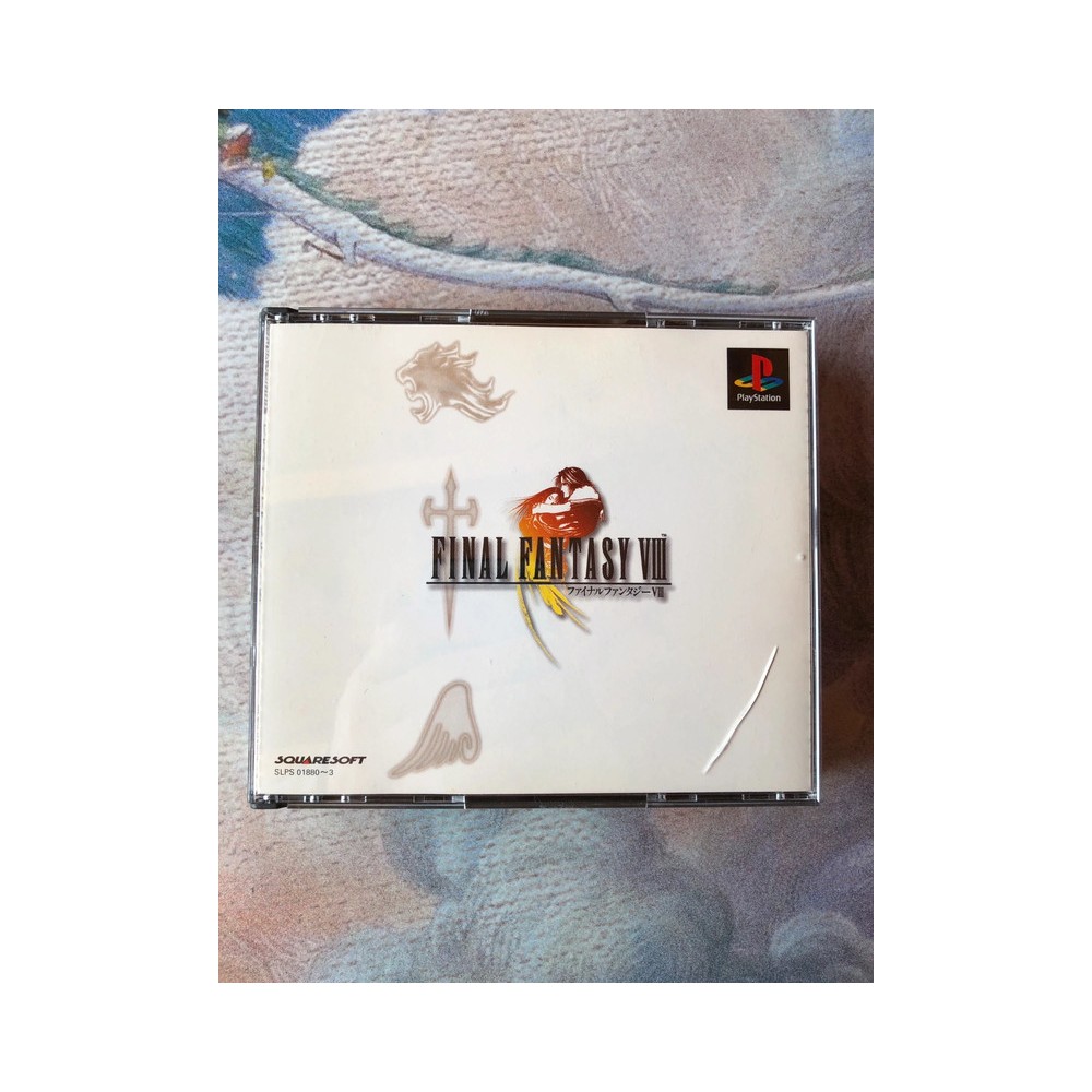Jaquette jeu Final Fantasy VIII - PS1 - Version Japonaise