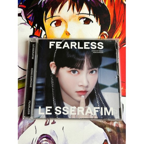 Jaquette Fearless Edition Limitée Hong Eunchae - CD - Version Japonaise