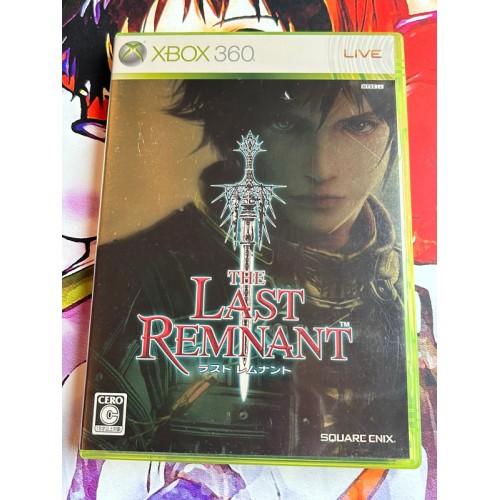 Jaquette jeu The Last Remnant - Xbox 360 - Version Japonaise