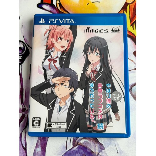 Jaquette jeu Yahari Game Demo Ore no Seishun Love Come wa Machigatteiru Zoku - PS Vita - Version Japonaise