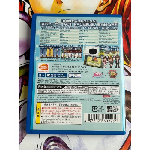 The Idolmaster Must Songs Blue Board - PS Vita