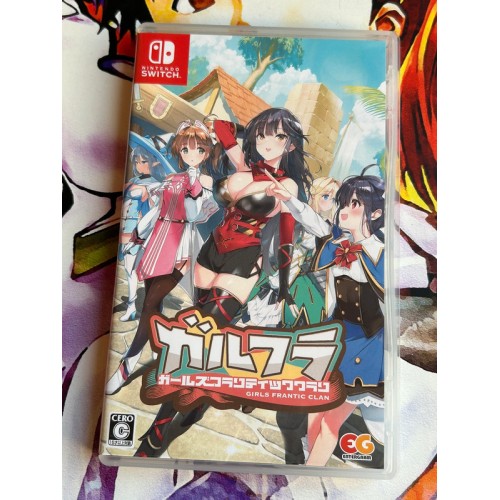Jaquette jeu Girls Frantic Clan - Switch - Version Japonaise