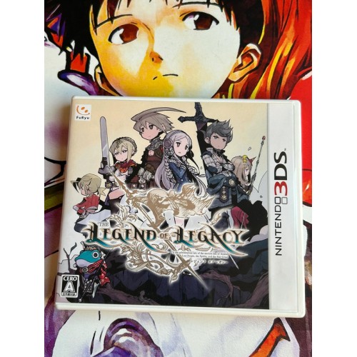Jaquette jeu The Legend of Legacy - 3DS - Version Japonaise
