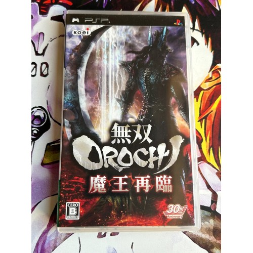Jaquette jeu Musou Orochi Maou Sairin - PSP - Version Japonaise