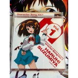 Jaquette The Melancholy of Haruhi Suzumiya Character Song Vol.1 - CD - Version Japonaise