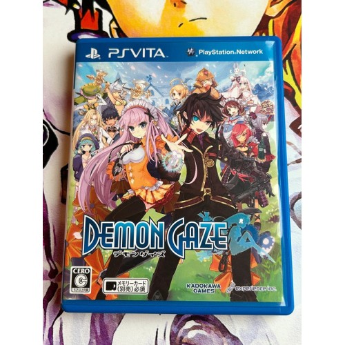 Jaquette jeu Demon Gaze - PS Vita - Version Japonaise