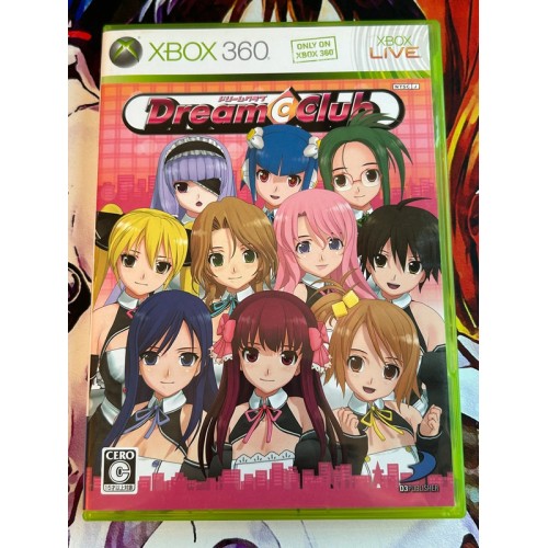 Jaquette jeu Dream Club - Xbox 360 - Version Japonaise
