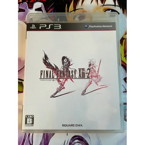 Jaquette jeu Final Fantasy XIII-2 13-2 - PS3 - Version Japonaise