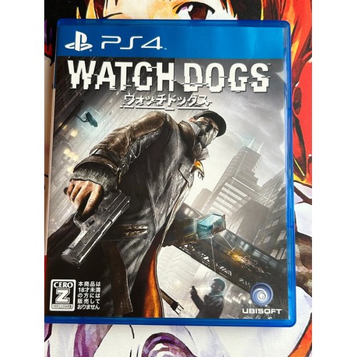 Jaquette jeu Watch Dogs - PS4 - Version Japonaise