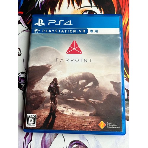 Jaquette jeu Farpoint ( VR Uniquement ) - PS4 - Version Japonaise