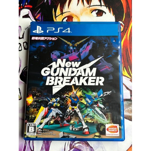 Jaquette jeu New Gundam Breaker - PS4 - Version Japonaise