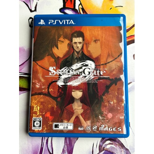 Jaquette jeu Steins Gate 0 - PS Vita - Version Japonaise