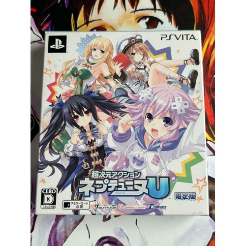 Jaquette jeu Hyperdimension action Neptune U Edition Limitée - PS Vita - Version Japonaise