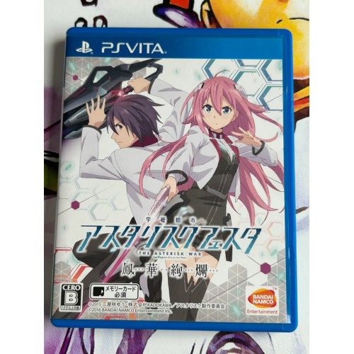 Jaquette jeu The Asterisk War The Academy City on the Water Houaa Kenran - PS Vita - Version Japonaise