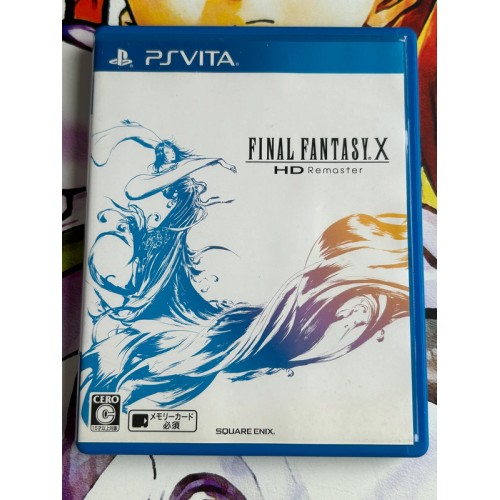 Jaquette jeu Final Fantasy X - 10 Hd Remaster - PS Vita - Version Japonaise