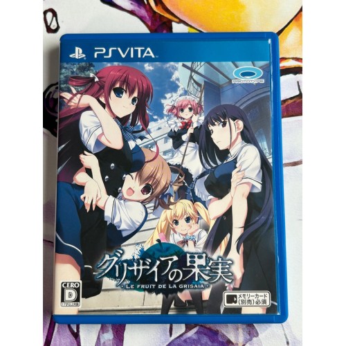 Jaquette jeu Le Fruit de la Grisaia - PS Vita - Version Japonaise