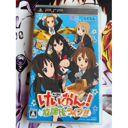 Jaquette jeu K-On ! Houkago Live - PSP - Version Japonaise