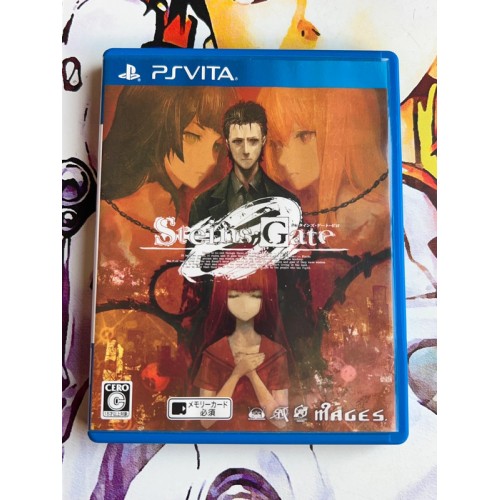 Jaquette jeu Steins Gate 0 - PS Vita - Version Japonaise