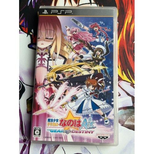 Jaquette jeu Mahou Shoujo Nanoha A's Portable: The Gears of Destiny - PSP - Version Japonaise