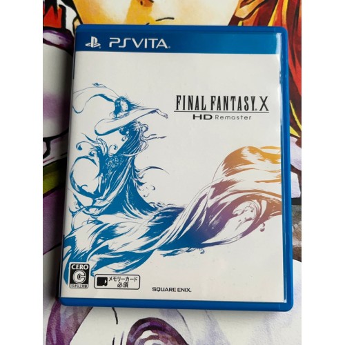 Jaquette jeu Final Fantasy X - 10 Hd Remaster - PS Vita - Version Japonaise