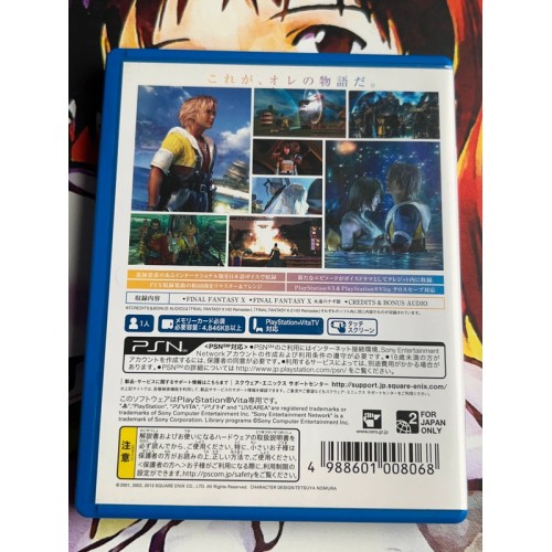 Final Fantasy X - 10 Hd Remaster - PS Vita