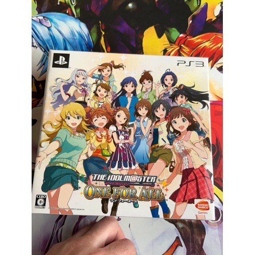 Jaquette jeu The Idolmaster One for All 765 Pro New Produce Box Edition Limitée - PS3 - Version Japonaise