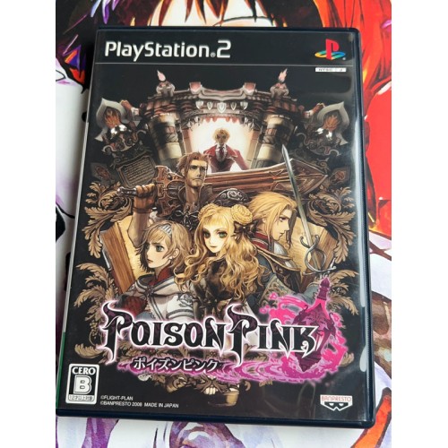 Jaquette jeu Poison Pink - PS2 - Version Japonaise