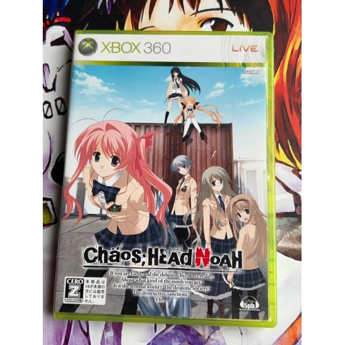 Jaquette jeu Chaos Head Noah - Xbox 360 - Version Japonaise