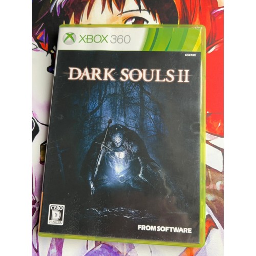 Jaquette jeu Dark Souls II 2 - Xbox 360 - Version Japonaise