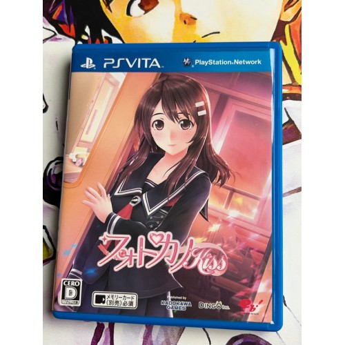 Jaquette jeu Photo Kano Kiss - PS Vita - Version Japonaise
