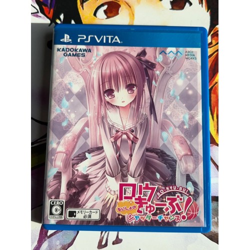 Jaquette jeu Ro Kyu Bu ! Naisho no Shutter Chance - PS Vita - Version Japonaise
