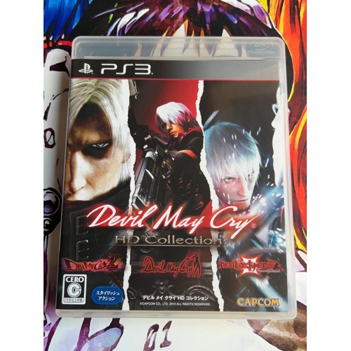 Jaquette jeu Devil May Cry HD Collection - PS3 - Version Japonaise