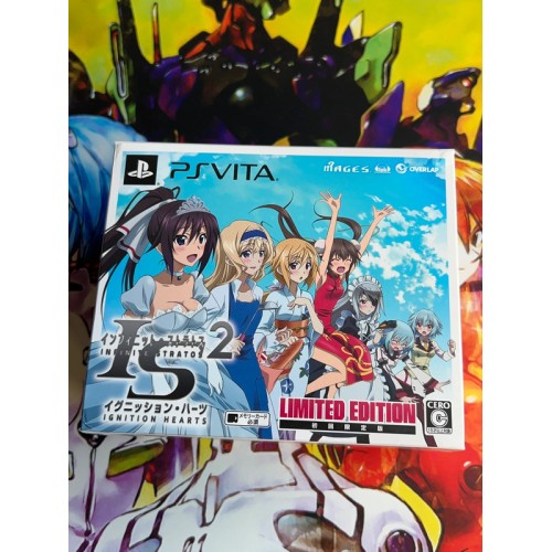 Jaquette jeu Infinite Stratos 2 : Ignition Hearts Edition Limitée - PS Vita - Version Japonaise