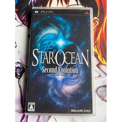 Jaquette jeu Star Ocean - Second Evolution - PSP - Version Japonaise