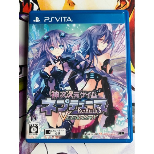 Jaquette jeu Shin Jijigen Game Neptune ReBirth 3 V Century - Neptunia - PS Vita - Version Japonaise