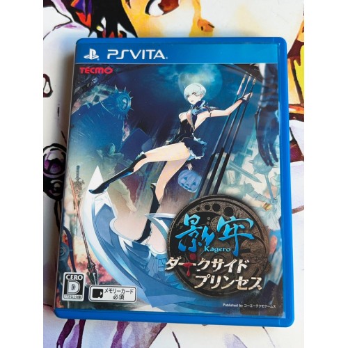 Jaquette jeu Kagero - Dark Side Princess / Deception IV - Blood Ties - PS Vita - Version Japonaise