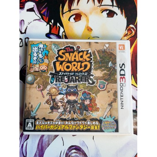 Jaquette jeu The Snack World Trejarers - 3DS - Version Japonaise